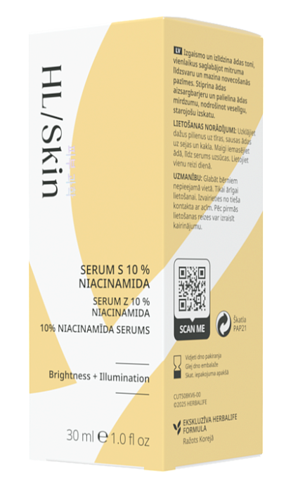 HL/Skin seerum 10% niatsiinamiidiga