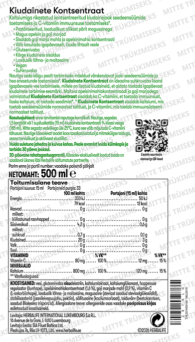 Fibre Concentrate